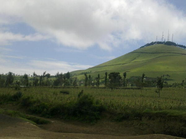 Tanzania countryside - taken from the land cruiser doing 80 kms/hr
