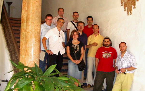 ...y otra foto de aquel primer encuentro #foroisla - el camino hacia el #eabe10 - Guadix - ¿Conoces a alguien?