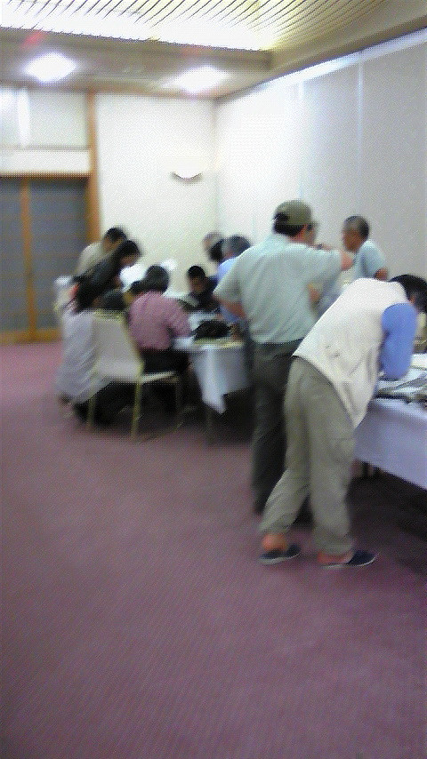 標本同定会なう