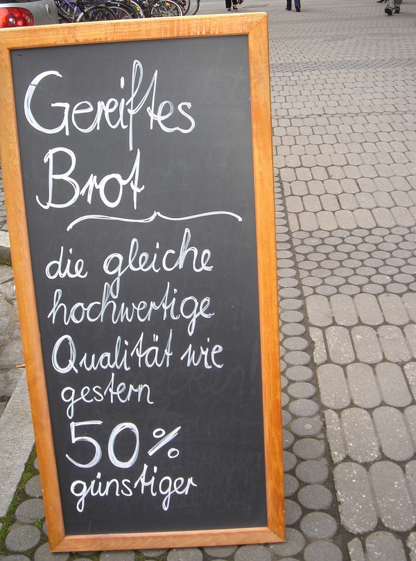 Früher hieß es "altbacken" - heute ....