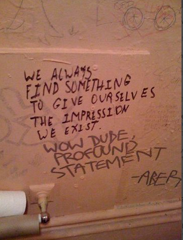 Know that quote from Godot I tweeted? About existence? @EDthree found a footnote for it in Berkeley.