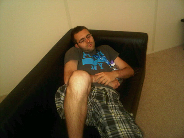 Invite the family to Queens and they just pass out in the players lounge!!!
