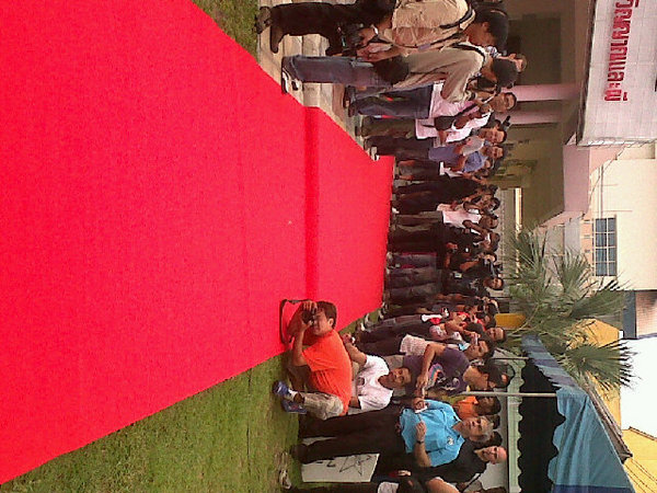 Thai red Carpet for Apichatpong.