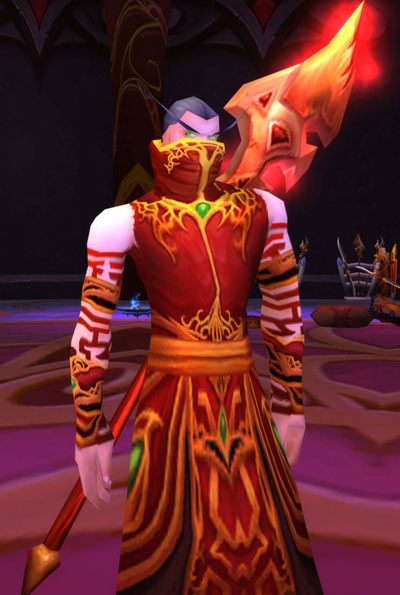 I think Rommath cast an invisibility spell that went horribly wrong. His ears...they're gone!