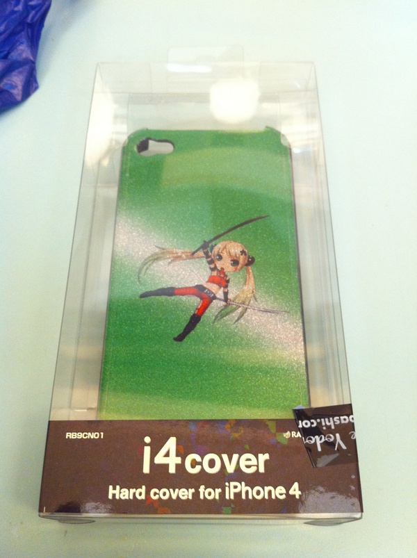つくもたんiPhone4ケース、できました！
