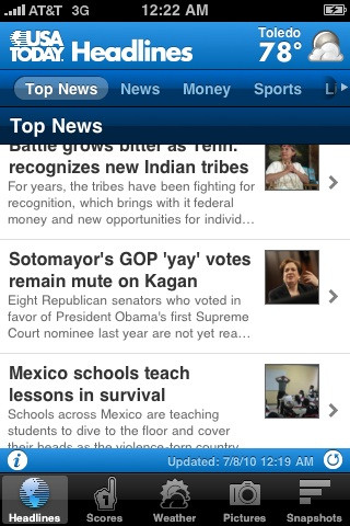 Unfortunately, this USA Today headline appears not to be a pun. I wanted to give them the benefit of the doubt. 