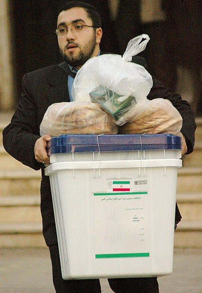 our vote box??????????? #iranelection