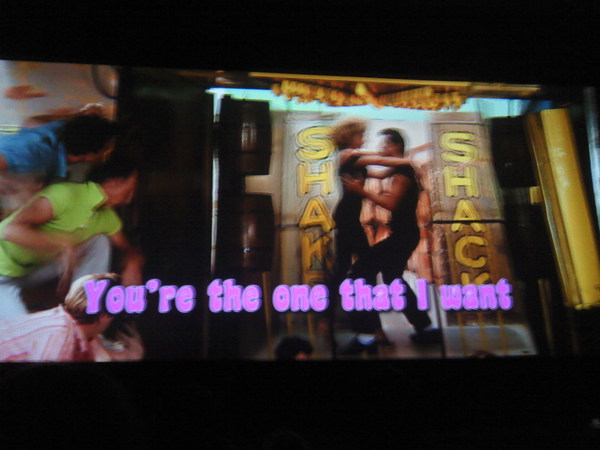 Grease sing along...