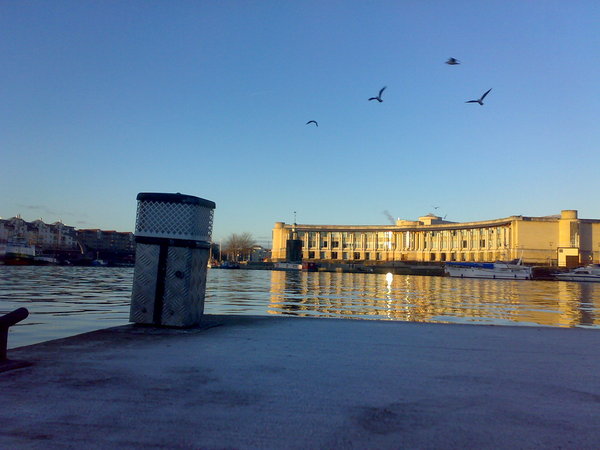 Waiting for the boat