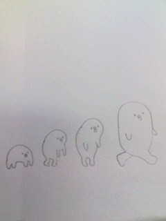 ひよこの進化
