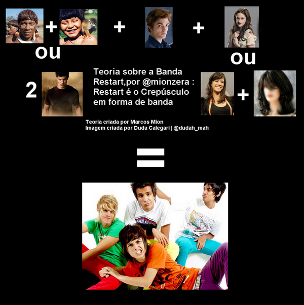 Teoria do Restart by @mionzera.Imagem criada by me.