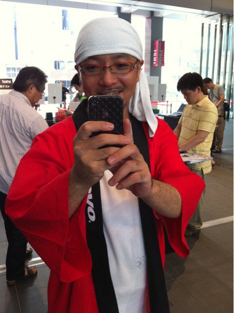 土居さんと写真の撮り合いw