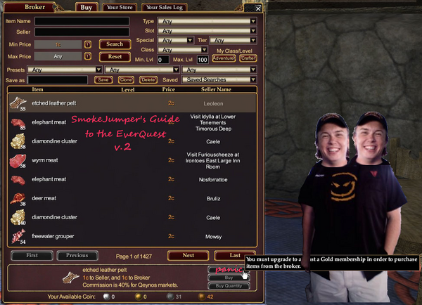 personally, I welcome lower monthly fees for less features in #eq2 But you stay on thin ice there, #SoE!