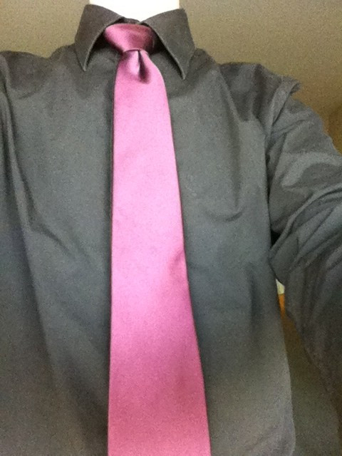 Went red, because according to you guys, I look like a slutty politician: 