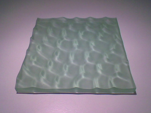 beautiful maya lin sculpture - waves of glass