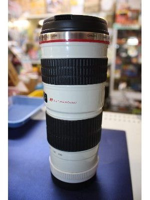 レンズ型マグカップ最新情報～～～着ましたよ～～スゴイのが～！！EF70-200mm F4Lタイプ