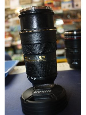 レンズ型マグカップ最新情報その2　24-70mm F2.8G ED型番は前回のと同じですがなんと伸びます（笑）