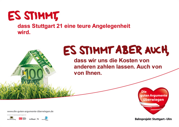 Teil 2: Bahnpropaganda korrigiert: #Stuttgart21 #S21 Wer Vorschläge hat für weitere Korrekturen bitte an @redblogger