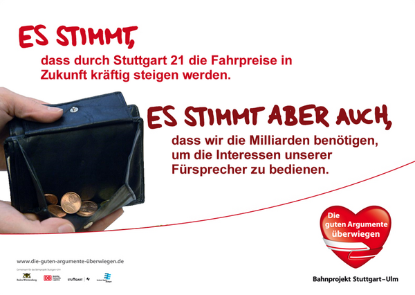 Teil 3: Bahnpropaganda korrigiert: #Stuttgart21 #S21 Vorschläge hat für weitere Korrekturen bitte an @redblogger