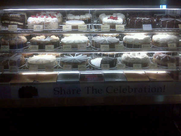 At The Cheesecake Factory!!!