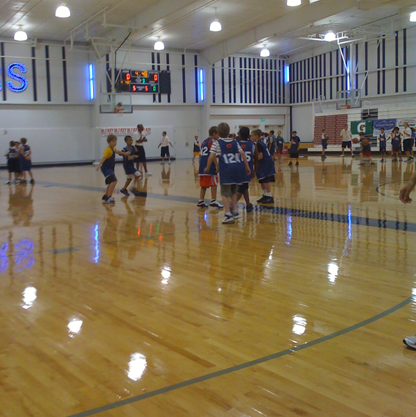 At camp with the kids...I'm havin alot of fun