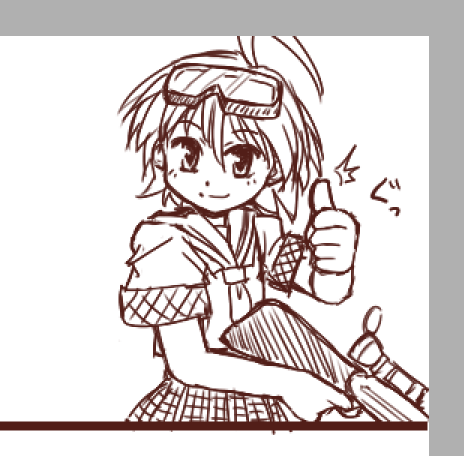 ちゃちゃっと初描きしたアク子ちゃんがなんか可愛かったのでＵＰってみる。
