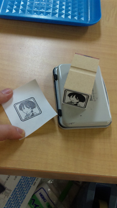 オリオさん（仮称）スタンプ！ @NIPPONPON さんからいただきました。ありがとうございます。これで近々開催されるであろう？アキバキャラスタンプラリーの準備万端です。スタンプ色は週替わり予定です。