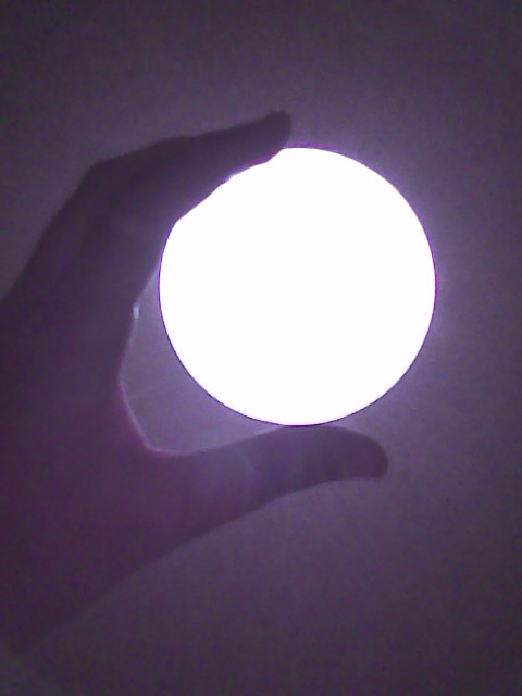 do u think it's the moon?? haha it's not