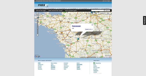 Chez Parkr, ils n'aiment pas le futuroscope : null.