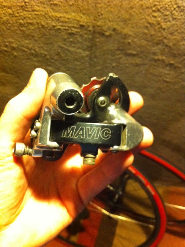Today's challenge: make this work with  105 10sp: 