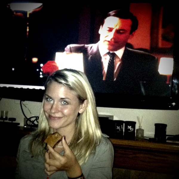 Don draper and blondies... Don't ask.