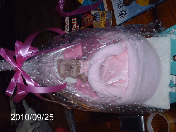 After wrapping