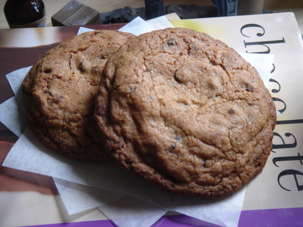 Ajanstaki kızların gözüne girme çalışmaları no:3, double chocolate chip cookie,..