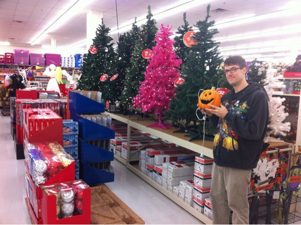 Hit up the local Big Lots with @schnuth this past Sunday. Merry Christmas? Already?