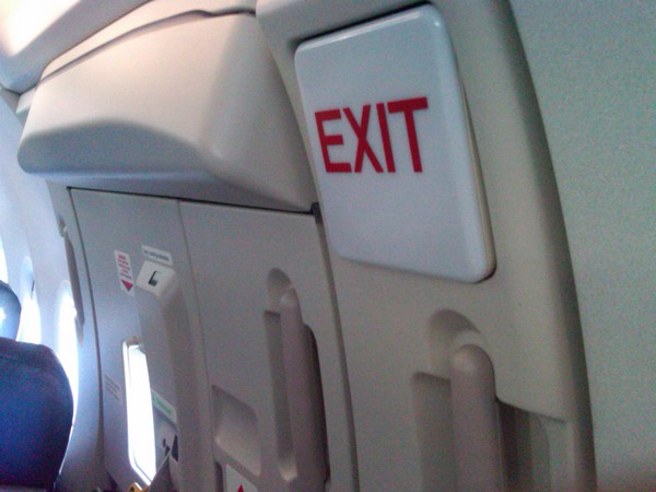 Sitting in exit row. When asked if I could assist in the event of an emergency, I answered in Spanish. Never do this. Thorough test of my English followed.