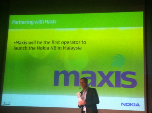 The Nokia N8 will be available from the 16th of the month. Maxis got first dibs. 