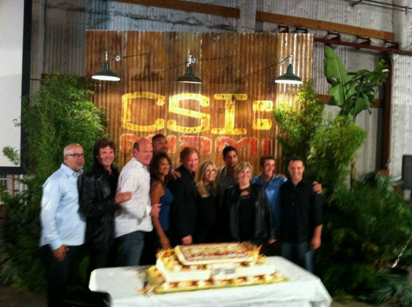#CSIMiami cast/crew celebrating 200th ep today #tv 