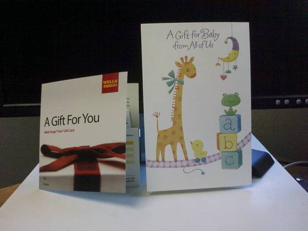 Today Andrew received a nice gift from the Accting/Finance staff at GT. Thanks!