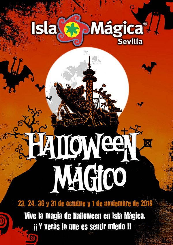 Ven a vivir la magia de Halloween a Isla Mágica los días 23, 24, 30 y 31 de octubre y 1 de noviembre.