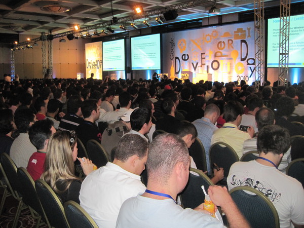1200 developers at Brazil Google Developer Day Brazil 5th largest country, 76M Internet users #GDD