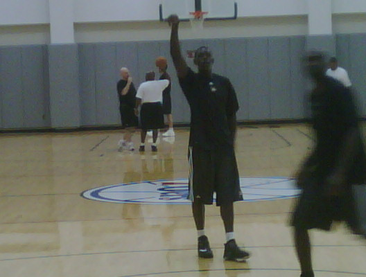 Jrue Holiday in the gym