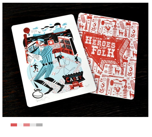 Color palette below doesn't have the colors that we first see: Blue, White, Red, Black/Brown.