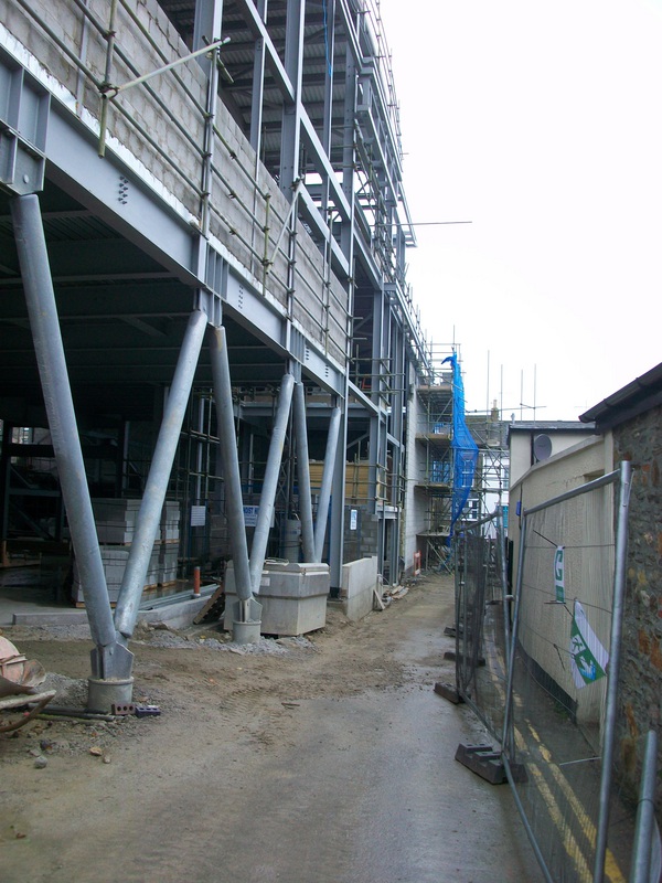 WTW Cinemas @ Newquay construction continues! 10/11