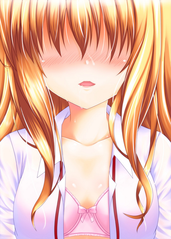 今朝途中まで配信しつつ描いてた裏表紙用の美緒様。ここから加工して使います。