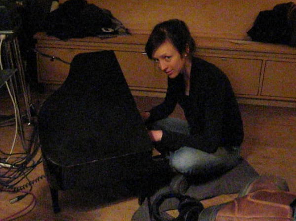 Taken in a dark, dingy studio while working on B-sides record. Schroeder eat your heart out!