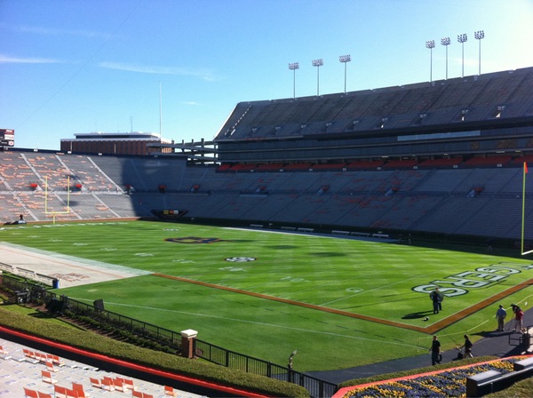 That's right...it's Game Day in Auburn! #wareagle 