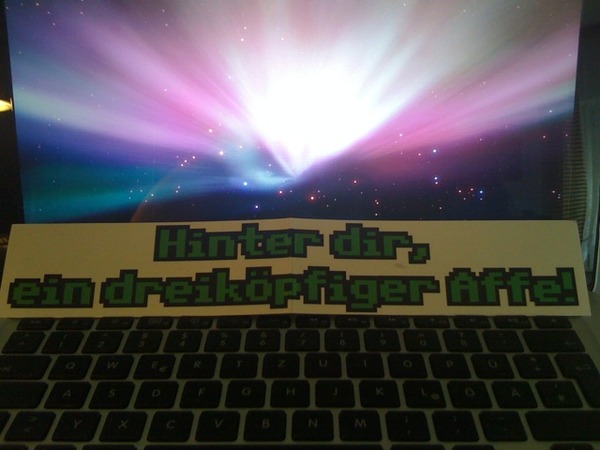 @Eay Der erste Lacher des Tages geht an 3D Supply für diesen grandiosen Sticker. Danke dafür!