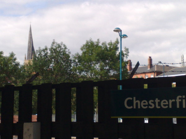 Changing in Chesterfield for Durham.