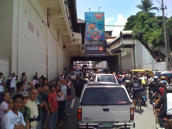 Edsa to ayala #cory