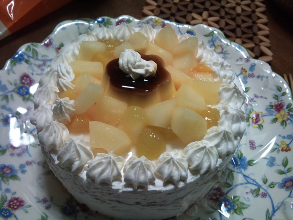 ケーキんデコした